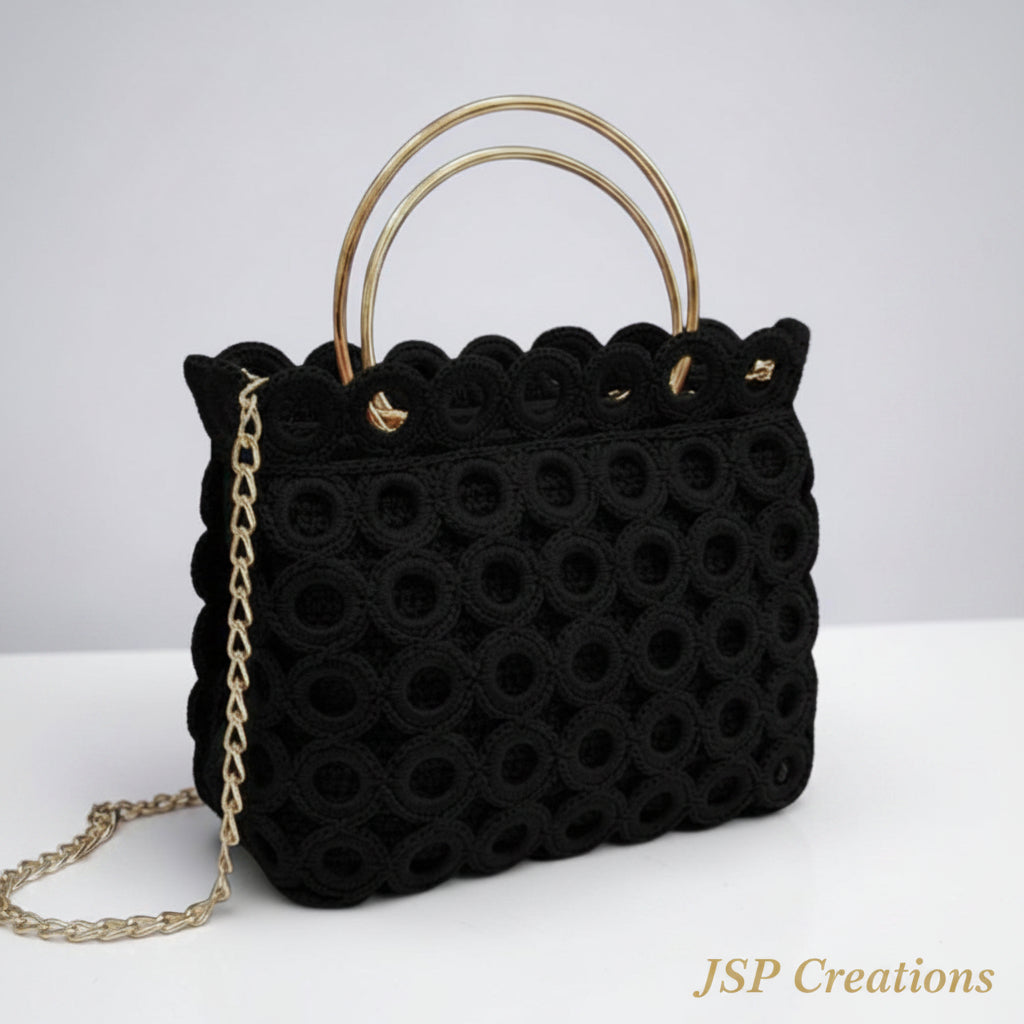 Handcrafted Crochet Luxury Bag