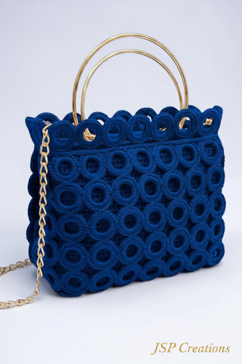 Handcrafted Crochet Luxury Bag