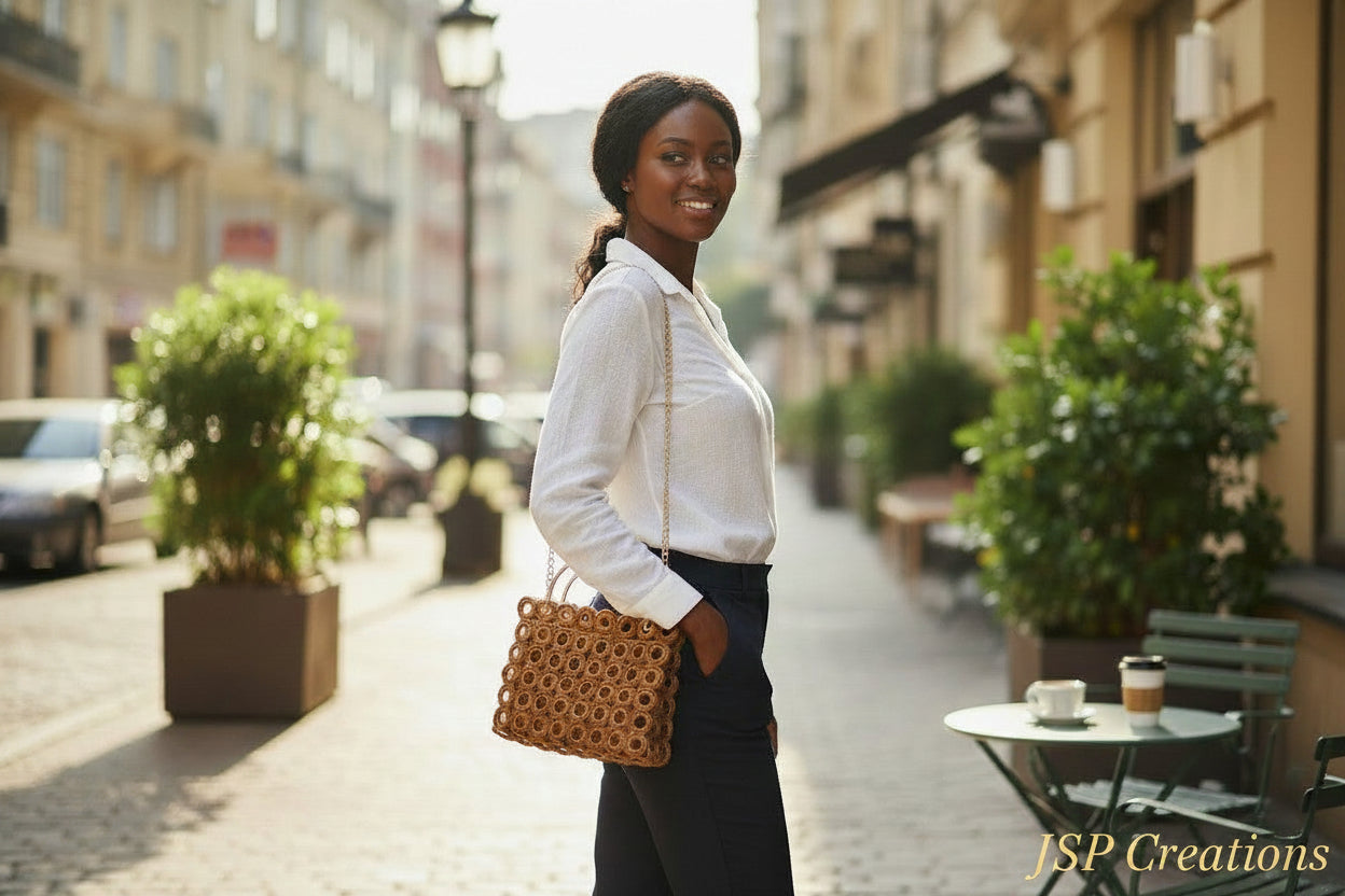 Handcrafted Crochet Luxury Bag