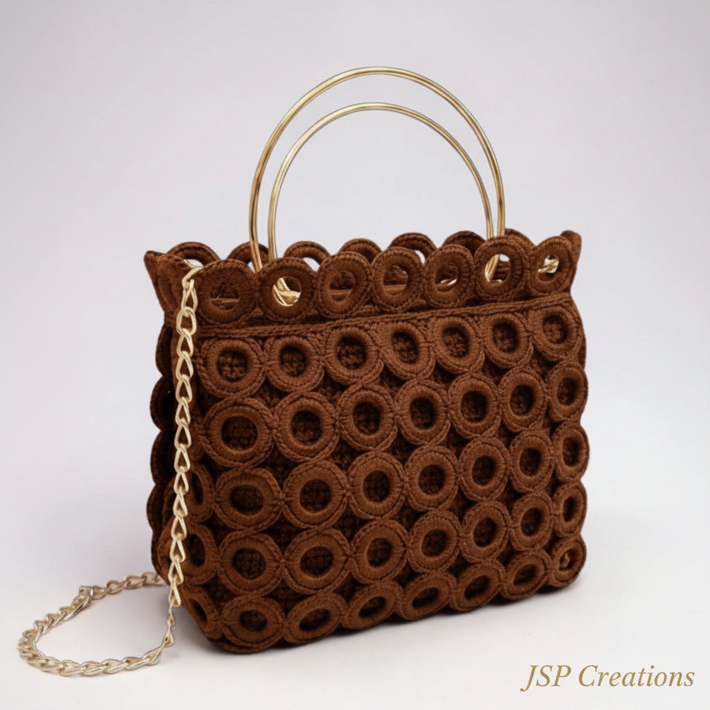 Handcrafted Crochet Luxury Bag