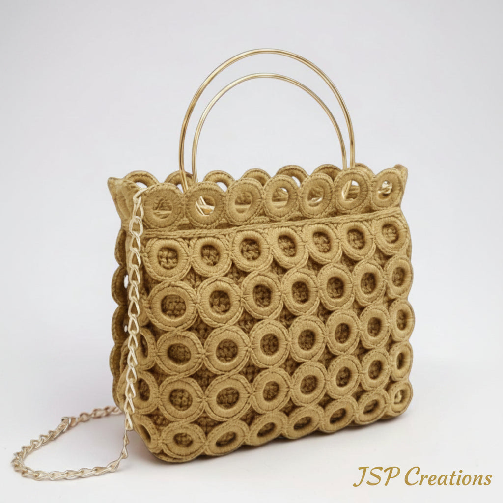 Handcrafted Crochet Luxury Bag