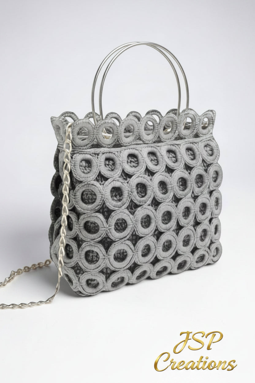 Handcrafted Crochet Luxury Bag
